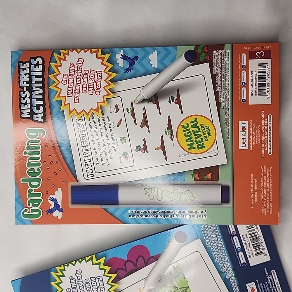 bendon Imagine Ink Learning Books Includes 2 Books - Picture 2 of 4